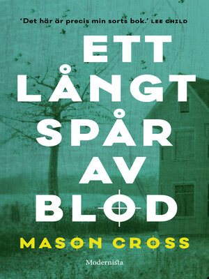 cover image of Ett långt spår av blod
